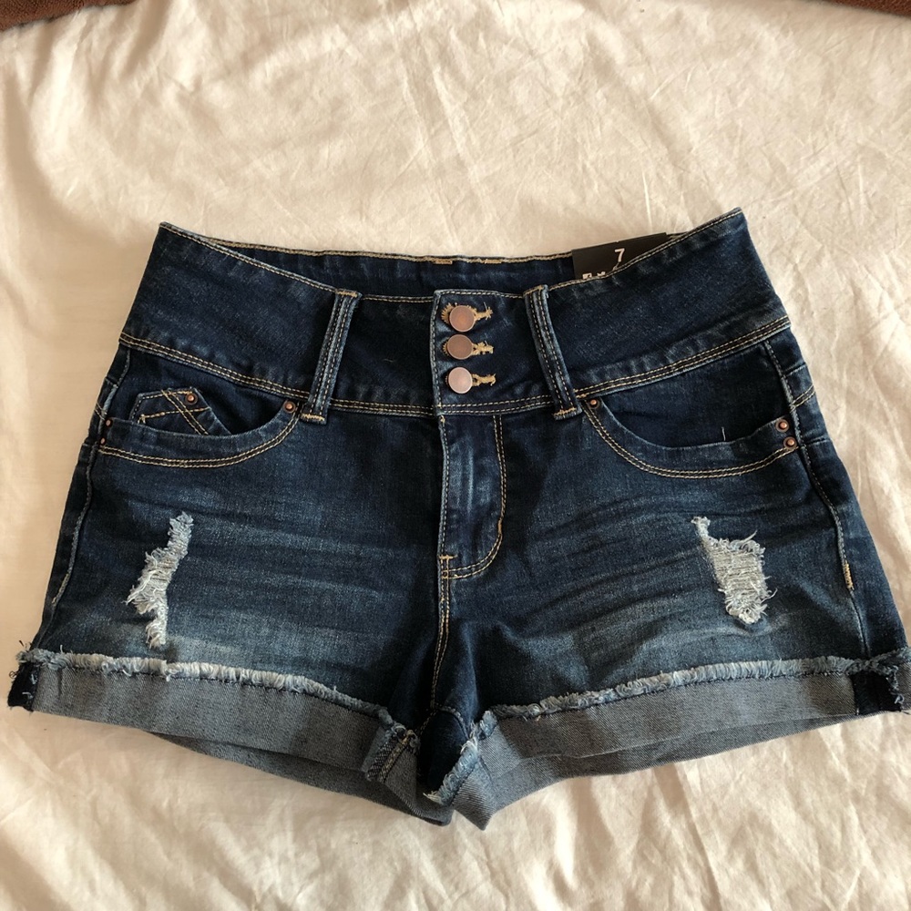 NWT jean shorts